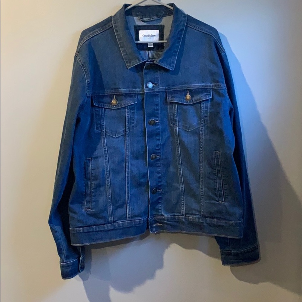 GOODFELLOW Men's Denim Trucker Jacket XL